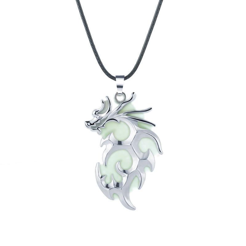 Collier Dragon Pour Femme (Argent) ~ Boutique Viking Collier Dragon Pour Femme (Argent) ~ Boutique Viking