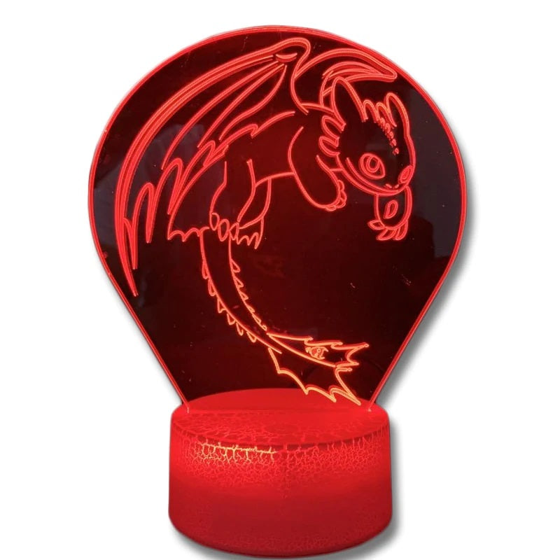 Lampe De Bureau Dragon Atlas – Noire – Boutons – Neuve – Grrr !